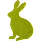 Spring Green Bunny Felt Placemat