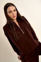 LADIES KNITTED SWEAT