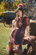 FREYA MIDI DRESS ORANGE