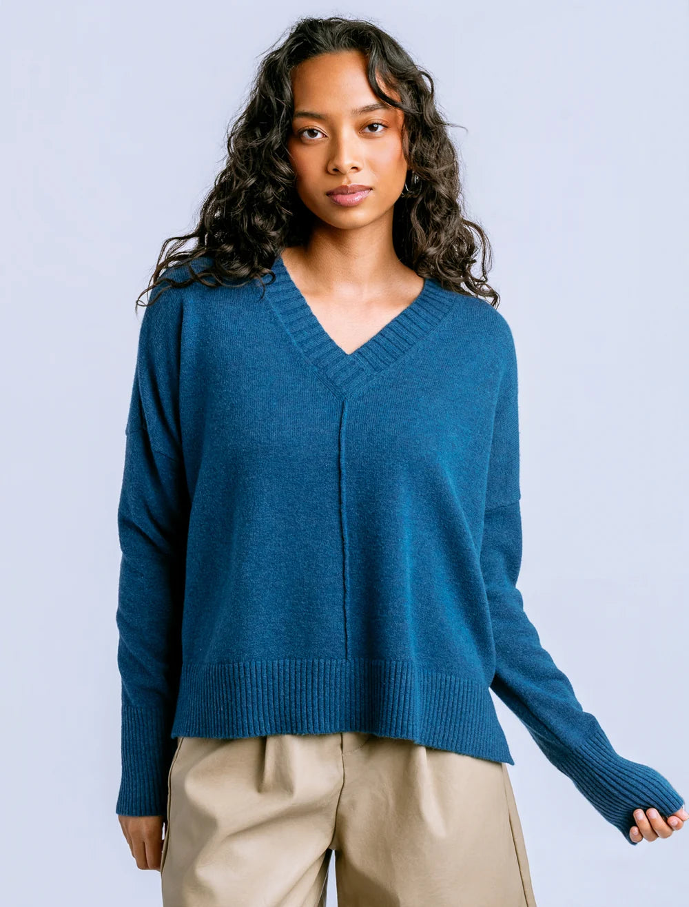 Gwyneth Sweater Mosaic Teal