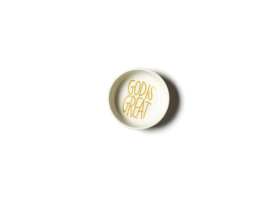 Dusk God Is Great Round Dipping Bowl