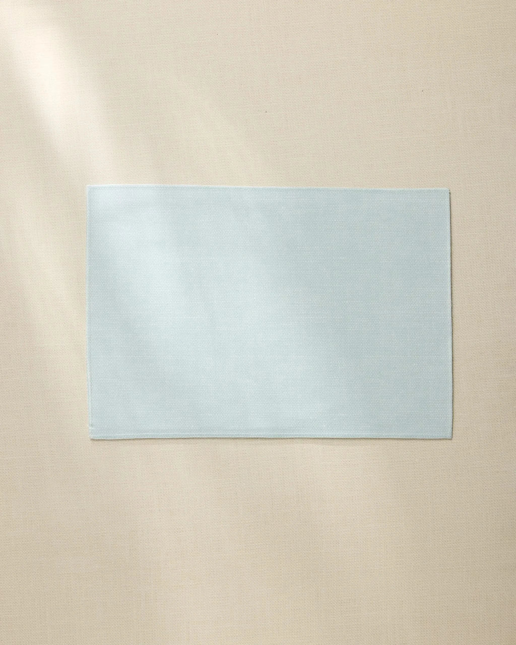 Chambray Light Blue Placemats Set of 8