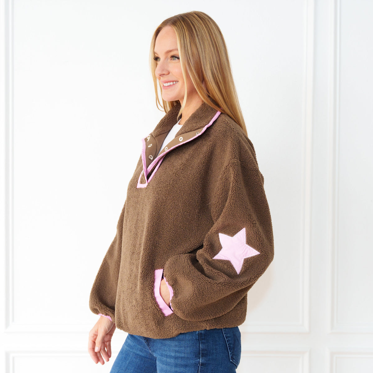 Remi Fleece Brown