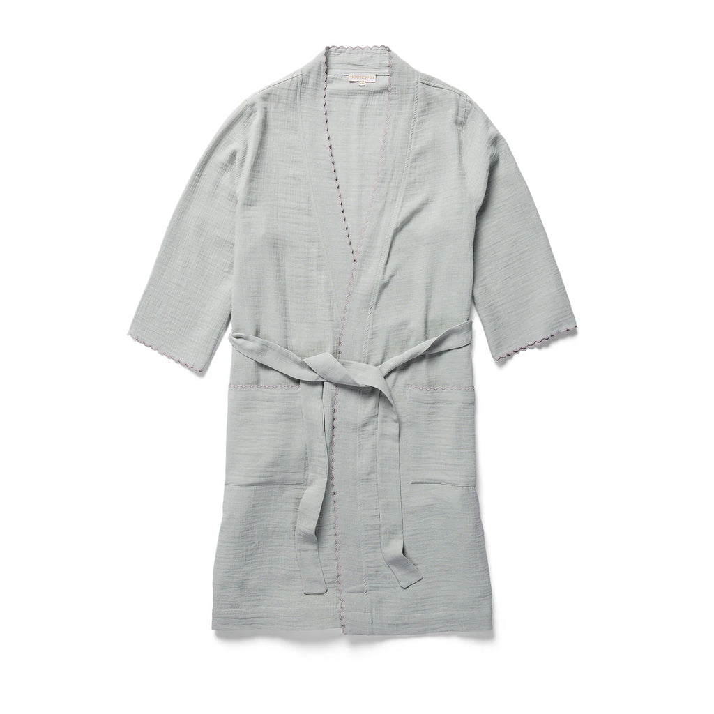 ORGANIC COTTON GAUZE ALAIA KIMONO ROBE