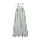 ORGANIC COTTON GAUZE ALAIA NIGHTGOWN SLIP DRESS