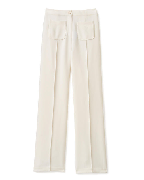 Beverely Trouser-Ivory
