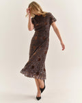 Waverly Midi Dress Mocha