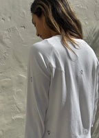 Embroidered Sweatshirt - Heart