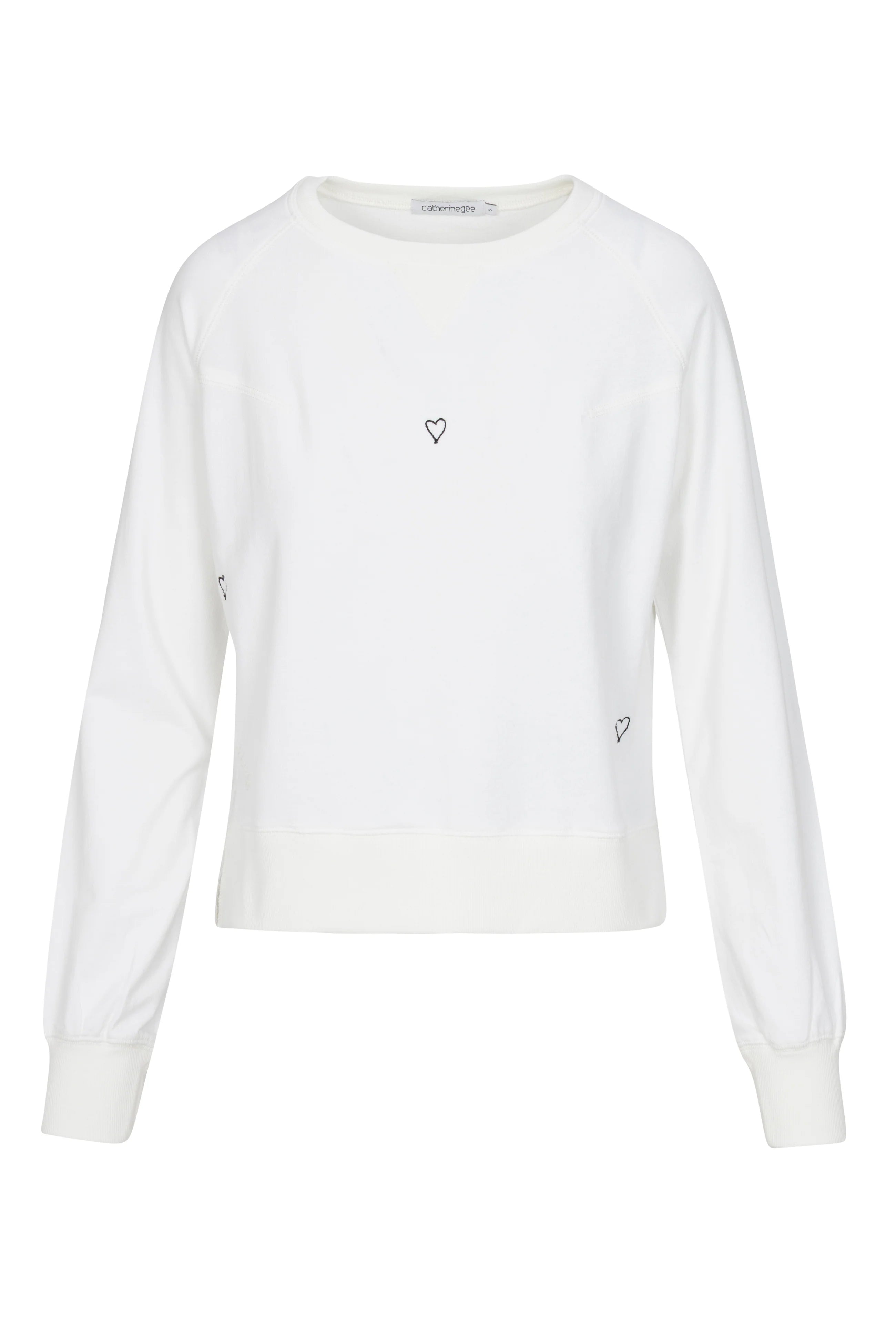 Embroidered Sweatshirt - Heart