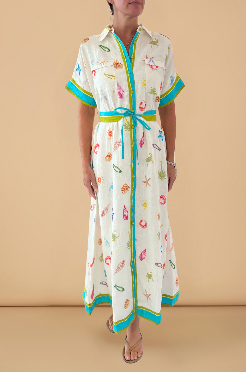 Daphne Dress, Oceano