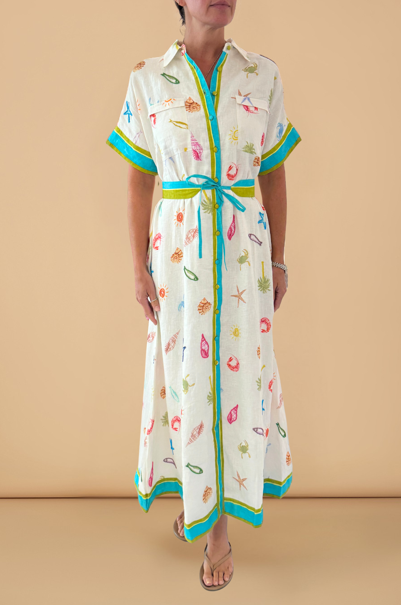 Daphne Dress, Oceano