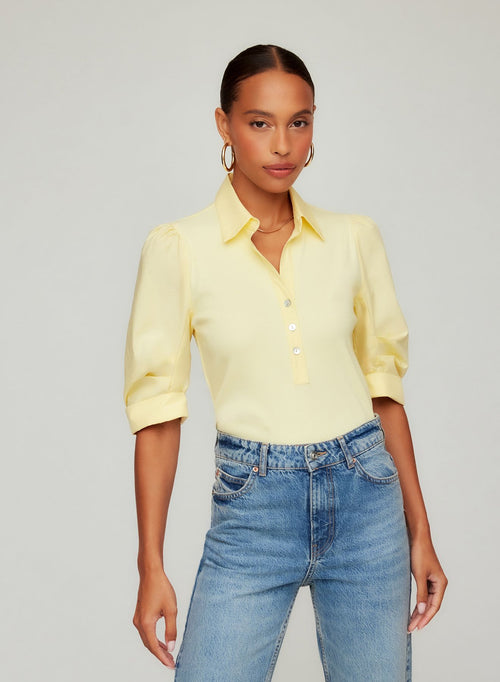 Camden Contrast Henley Top