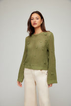 Liv Crochet Sweater