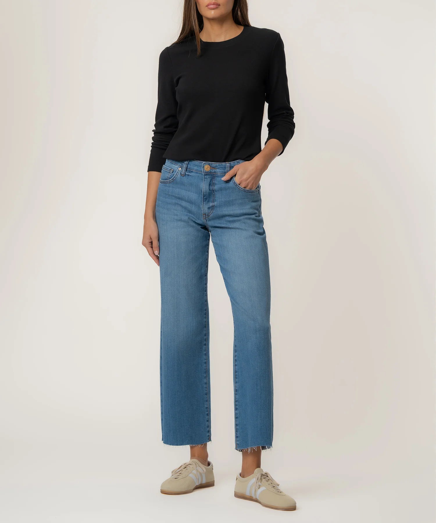 High Rise Charlotte Wide Leg Jean