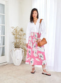 Rhea Smocked Waist Skirt