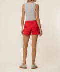 JANE HIGH RISE SHORT Tomato
