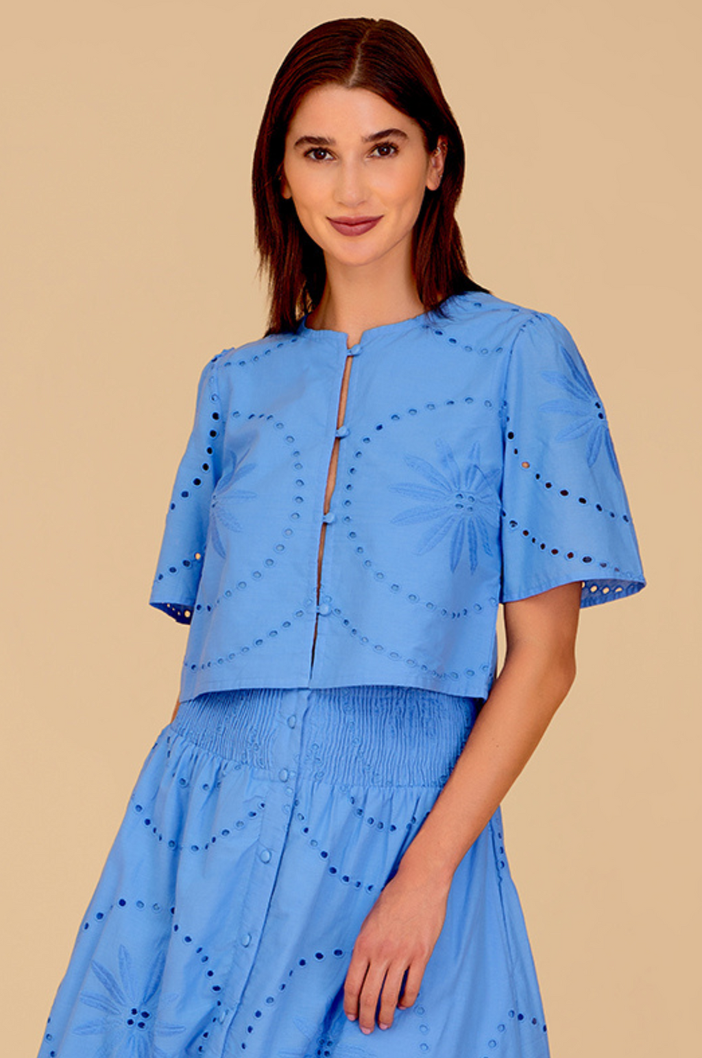Heidi Top, Azul Lace