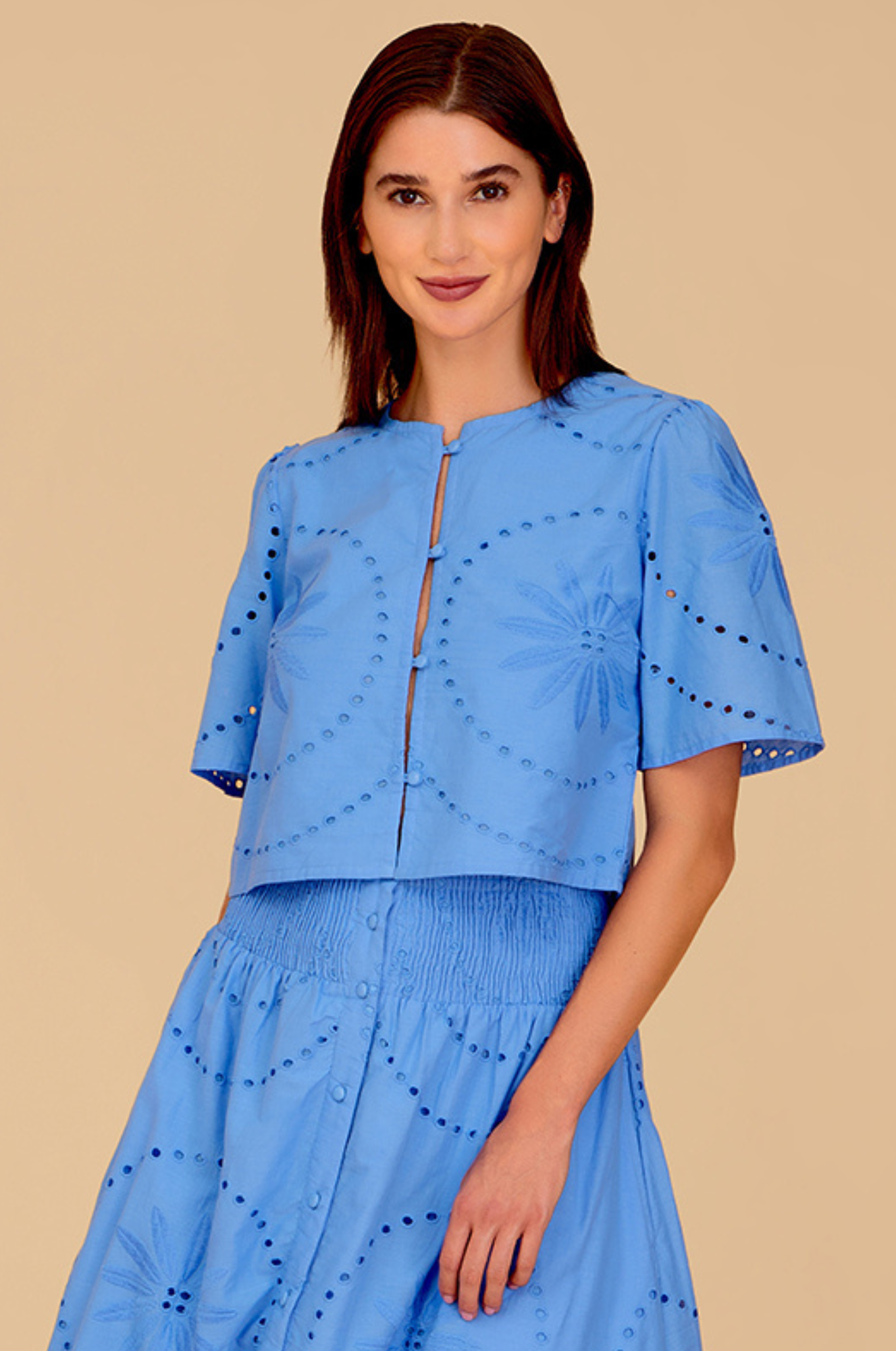 Heidi Top, Azul Lace