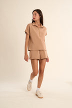 LADIES KNITTED SLEEVELESS SWEAT