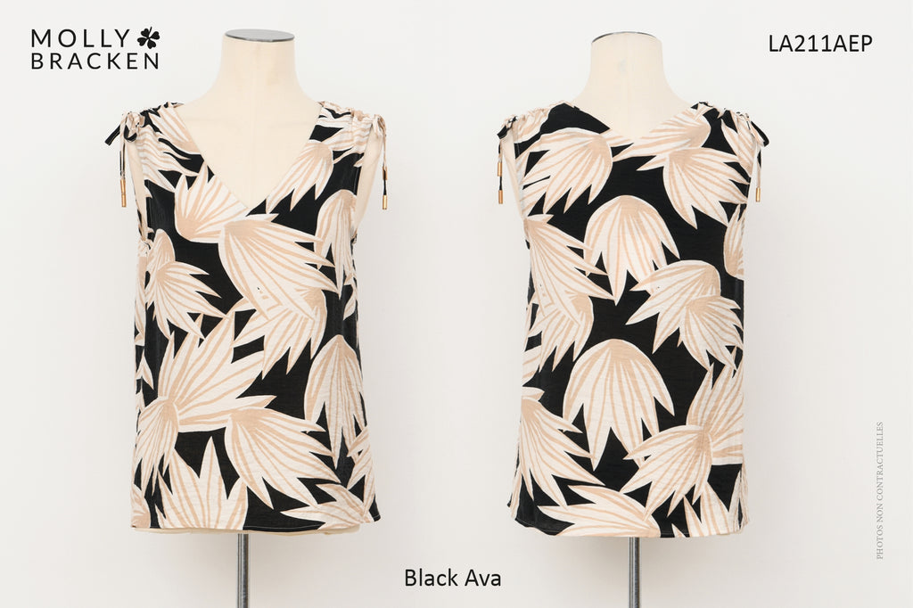 LADIES WOVEN TOP