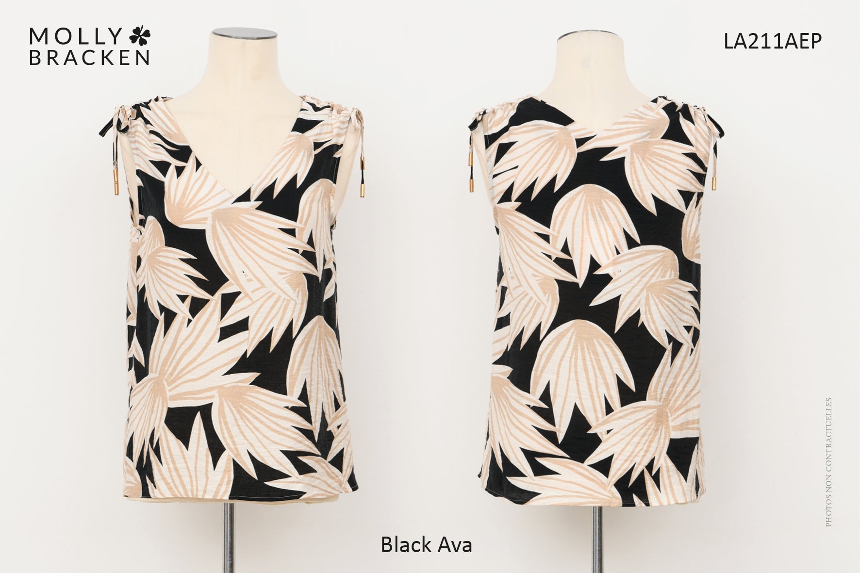 LADIES WOVEN TOP