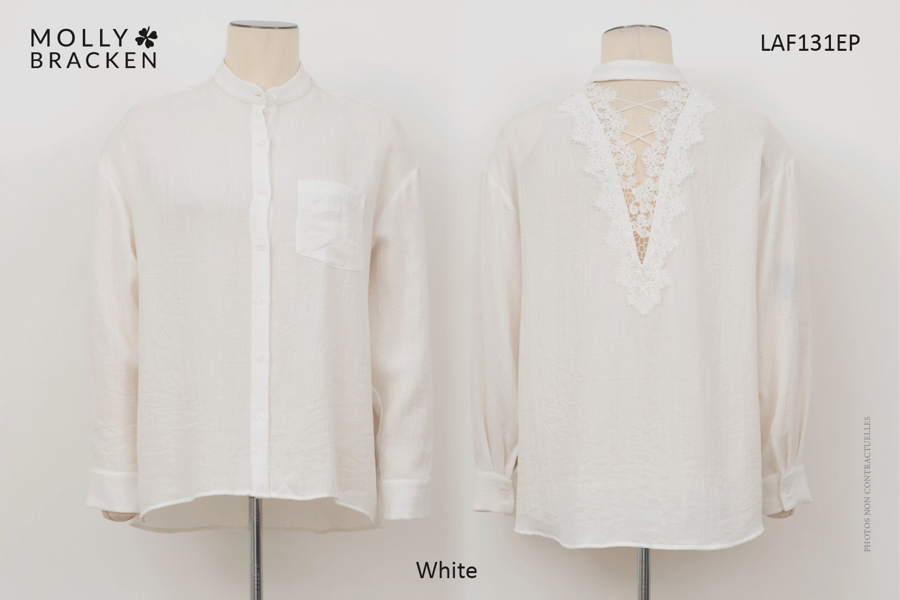 LADIES WOVEN SHIRT