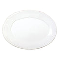 Lastra White Small Oval Platter