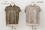 LADIES WOVEN SHIRT