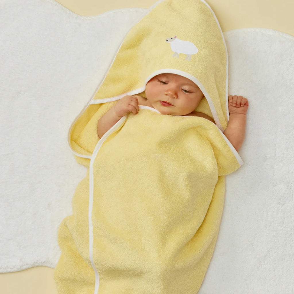 Baby Hooded Towel Sheep