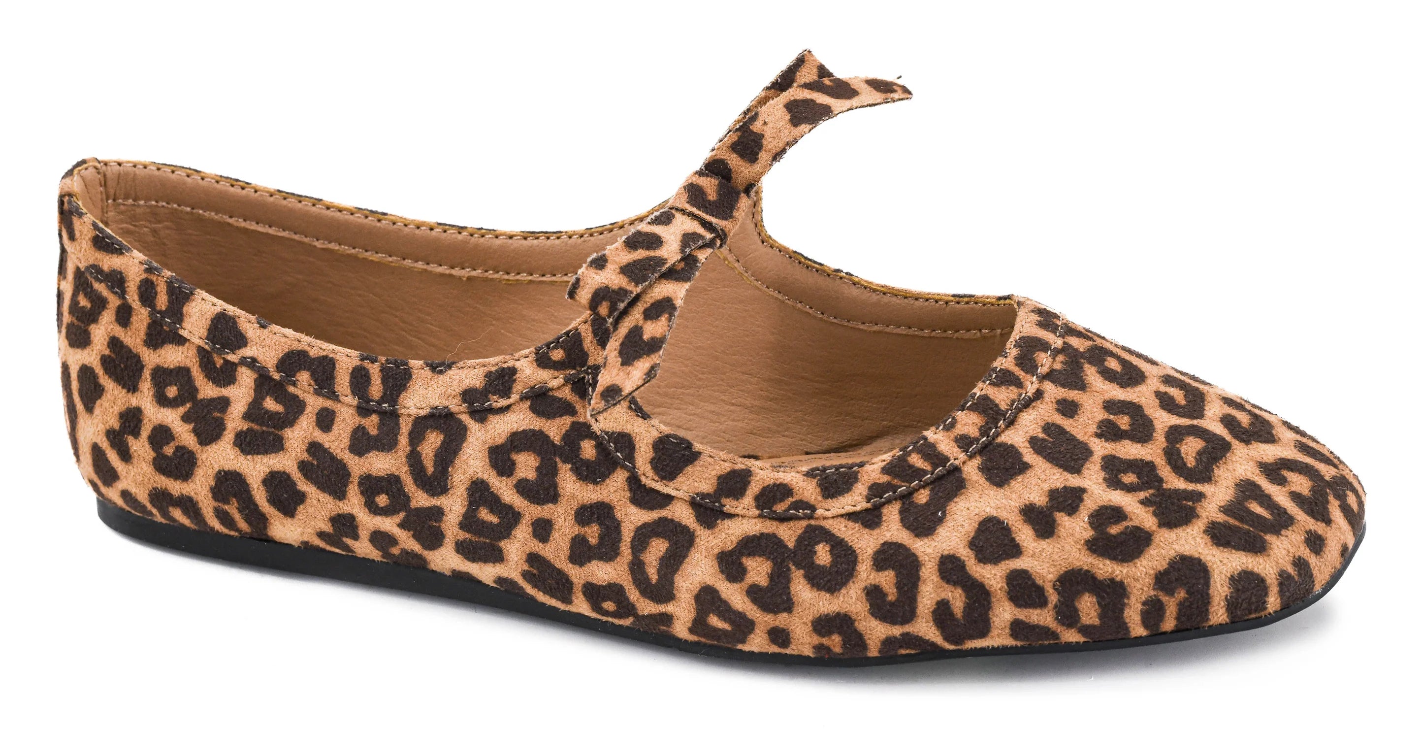 Corky's Layover Leopard Mary Jane Flats