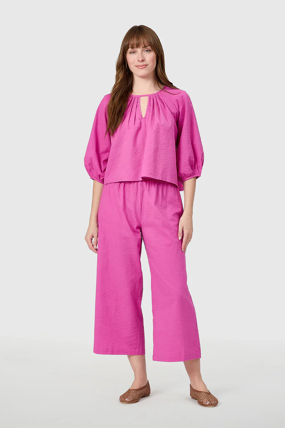 Travel Pants, Raspberry