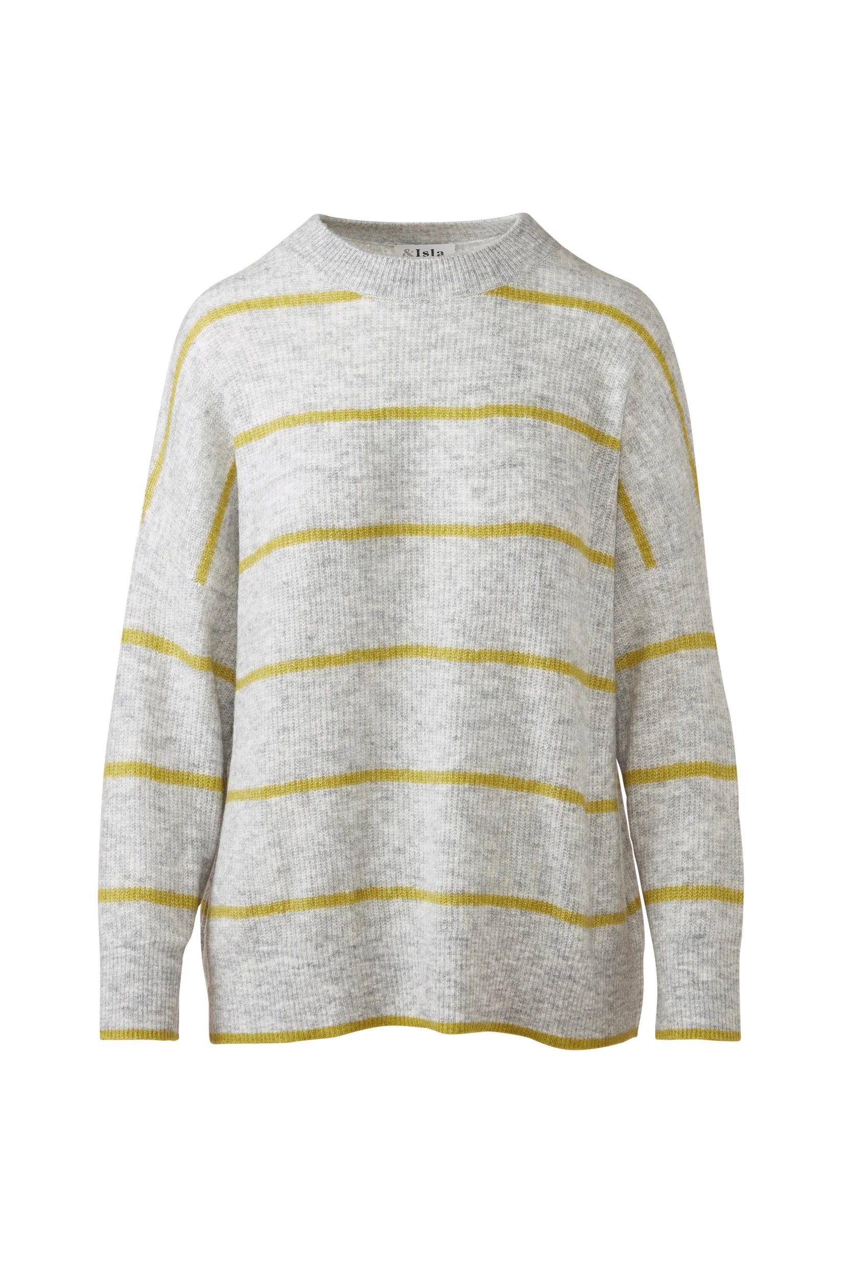 LOFTY OVERSIZED STRIPE CREW