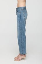ISSA ANKLE MID RISE RELAXED ANKLE STRAIGHT