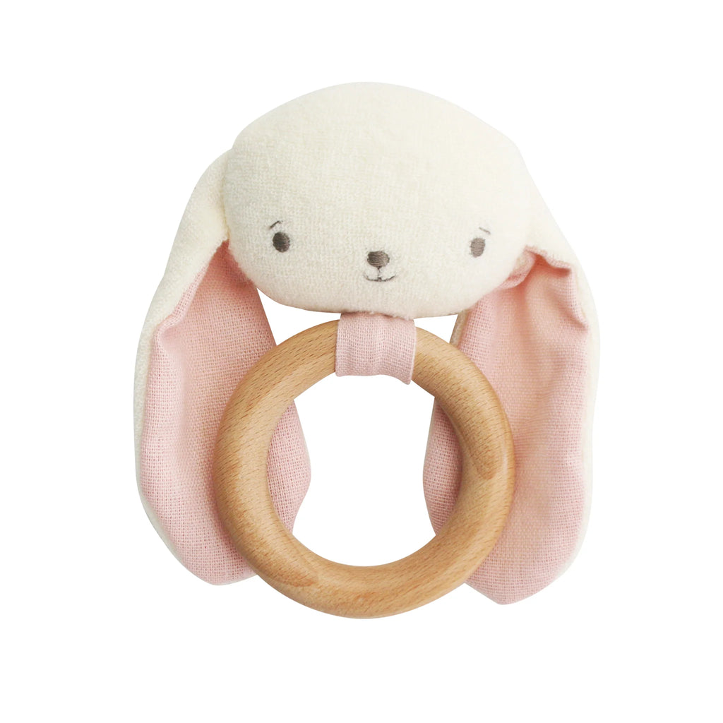 Alimrose Bunny Teether Ring
