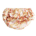 Ruffle Nappy Cover Medium Rose Garden