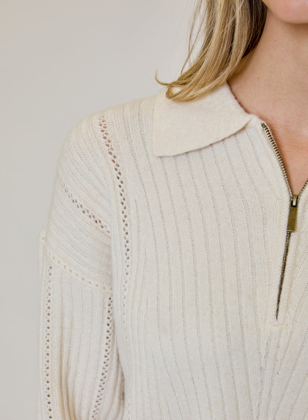 LS HALF ZIP SWTR
