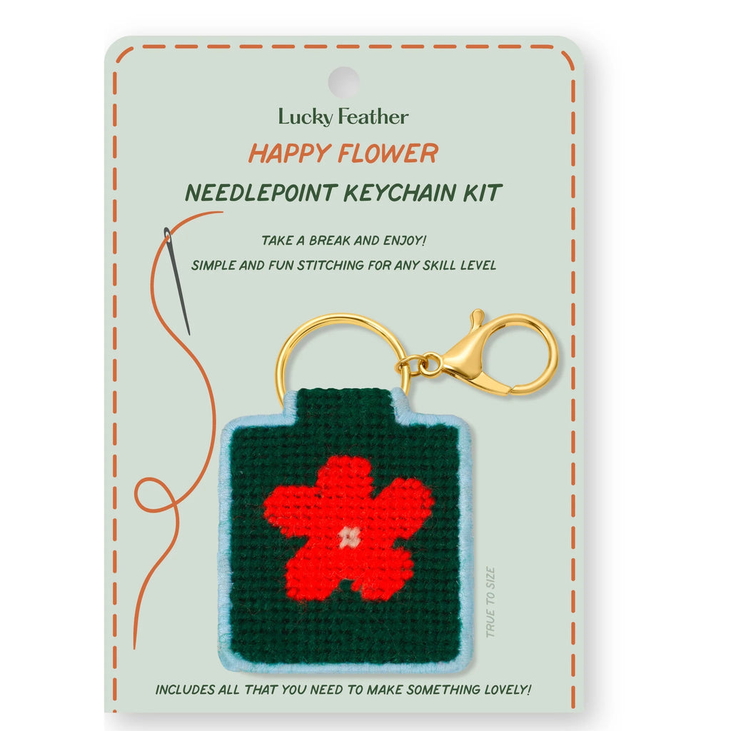 Needlepoint Keychain Kit