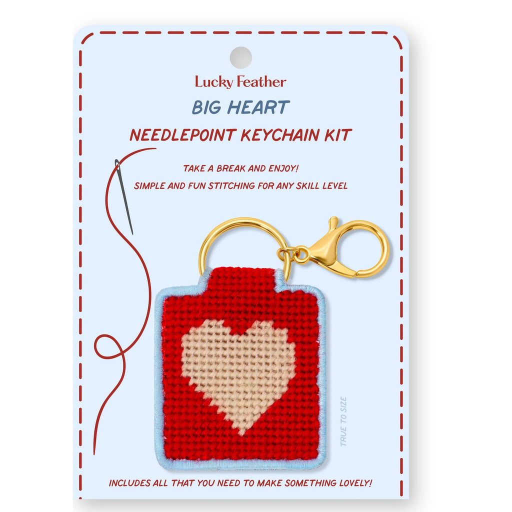 Needlepoint Keychain Kit