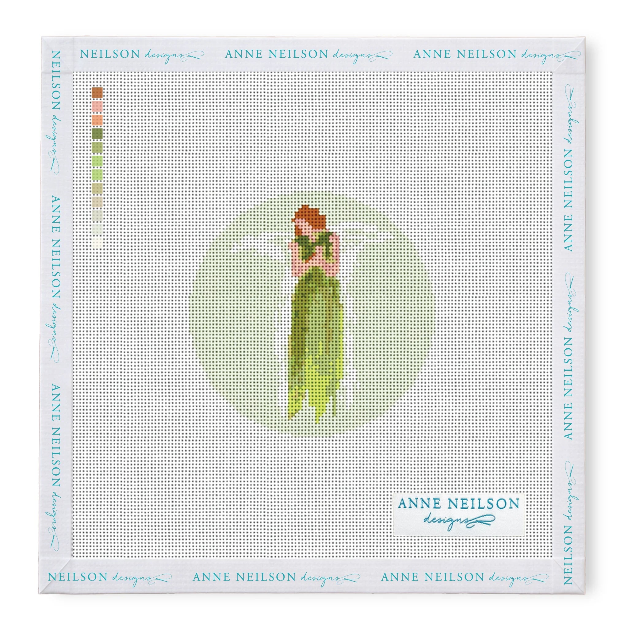 Green Angel Beginner Needlepoint Kit