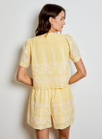 EYELET BLOUSE
