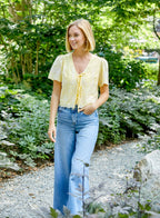 EYELET BLOUSE