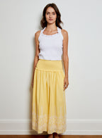 EYELET SKIRT