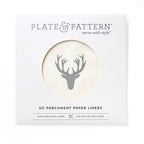 "Oh Deer" flat plate liners