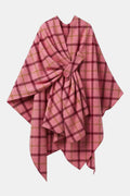 Modern Travel Wrap - Peppermint Plaid