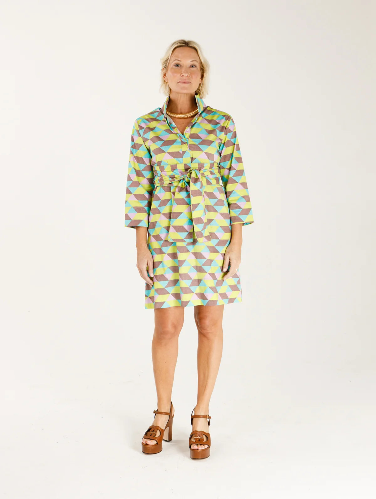 Arden Dress Grove Grid