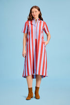 City Dress, Hearth Stripe