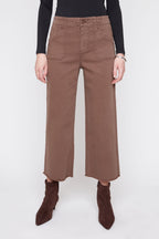 RENUAR WOVEN PANT CHOCOLATE
