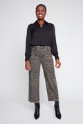 RENUAR WOVEN PANT LEOPARD