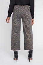 RENUAR WOVEN PANT LEOPARD