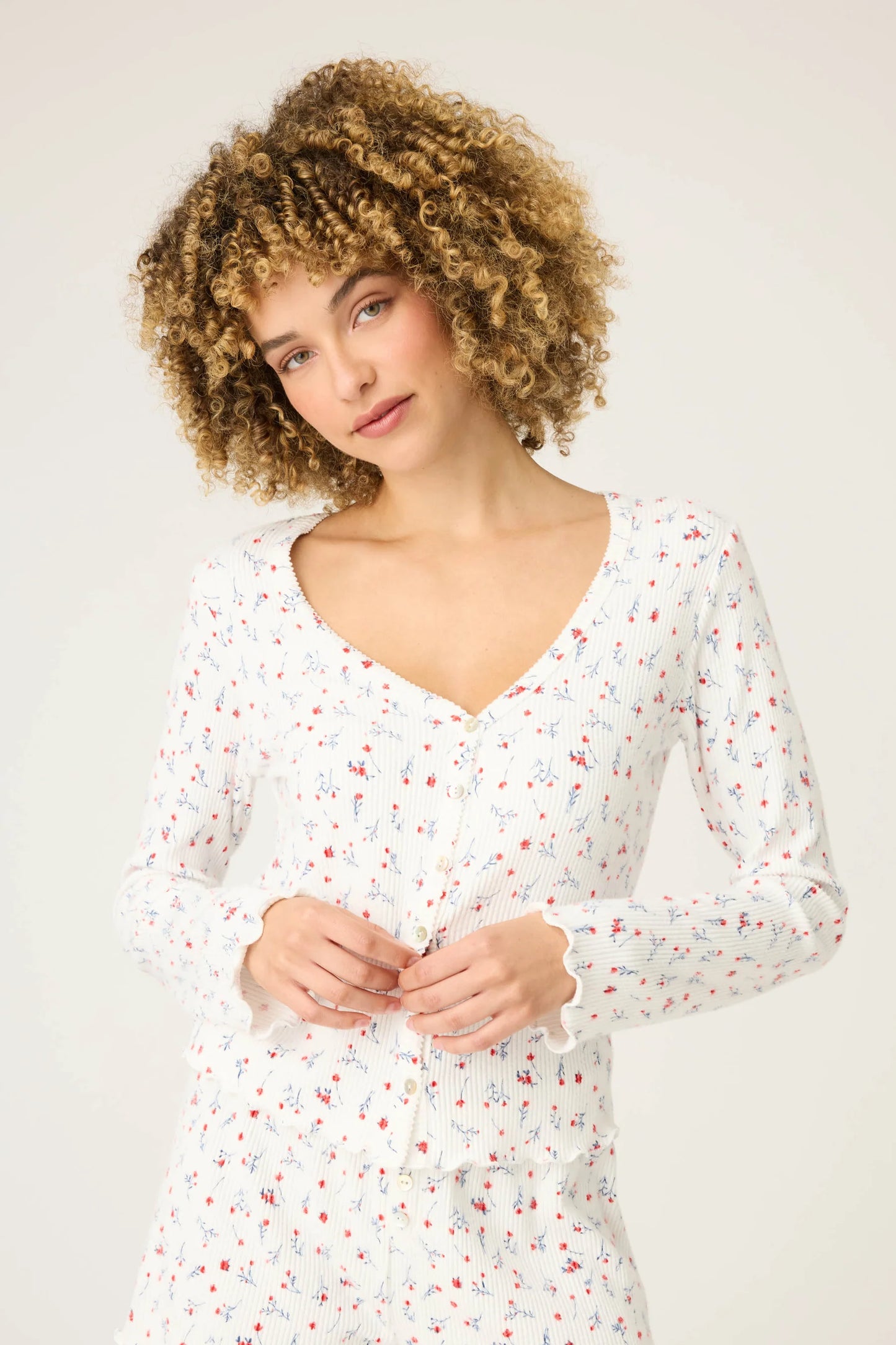 PJ Salvage Cardigan La Rose